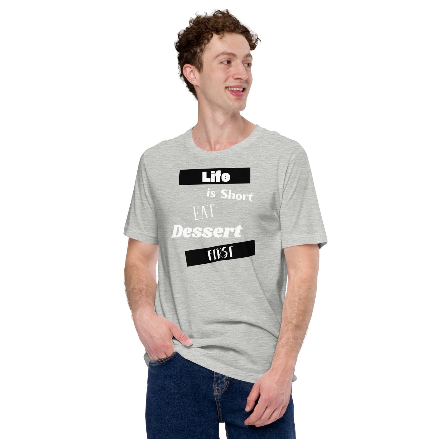 Life is Short Heather T-shirt