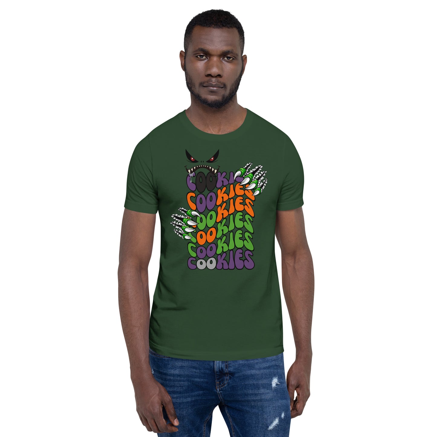 Halloween Cookie Monster T-shirt