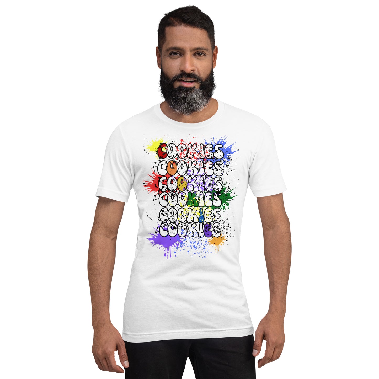 Cookies Splatter Paint T-shirt