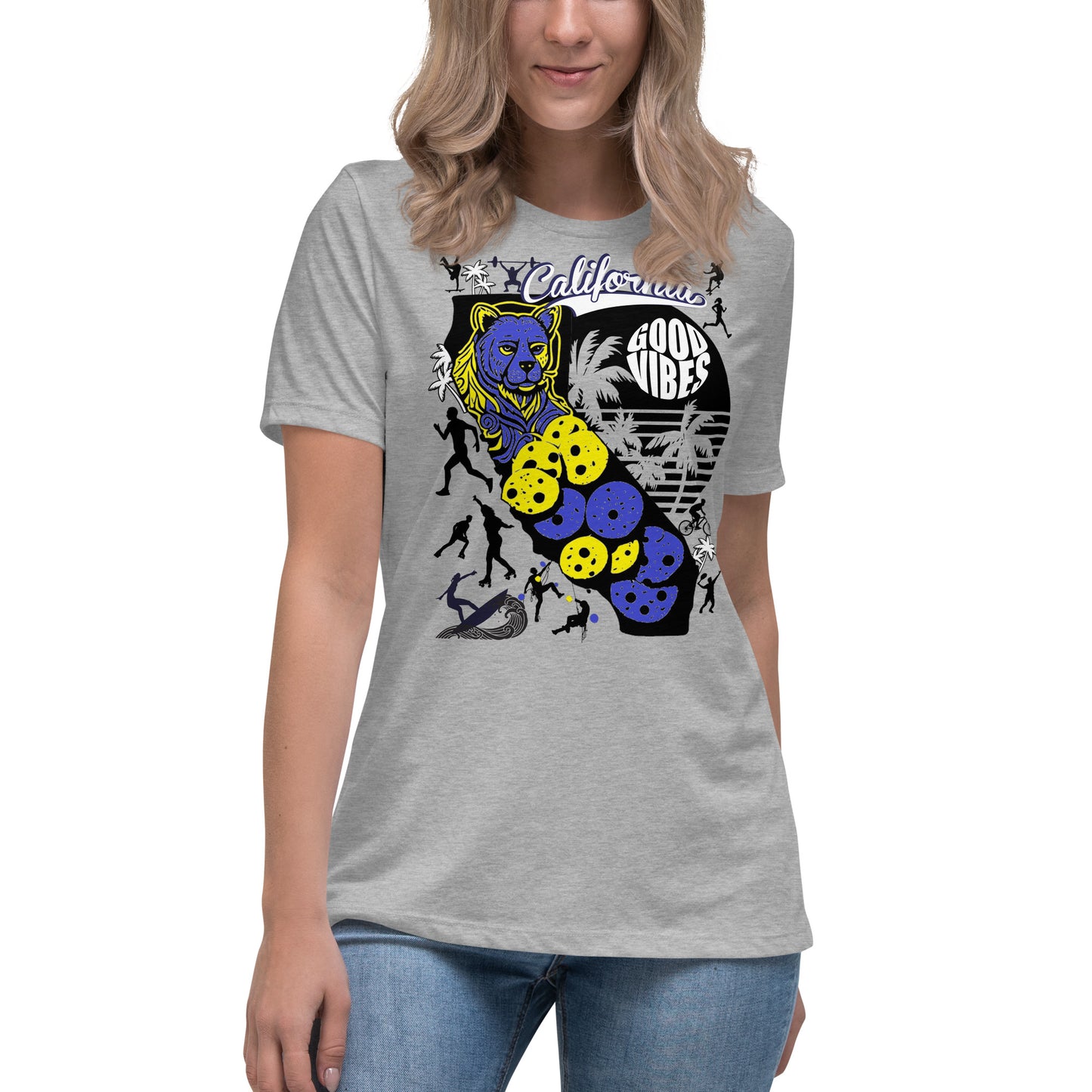 Good Vibes in California Relaxed T-Shirt