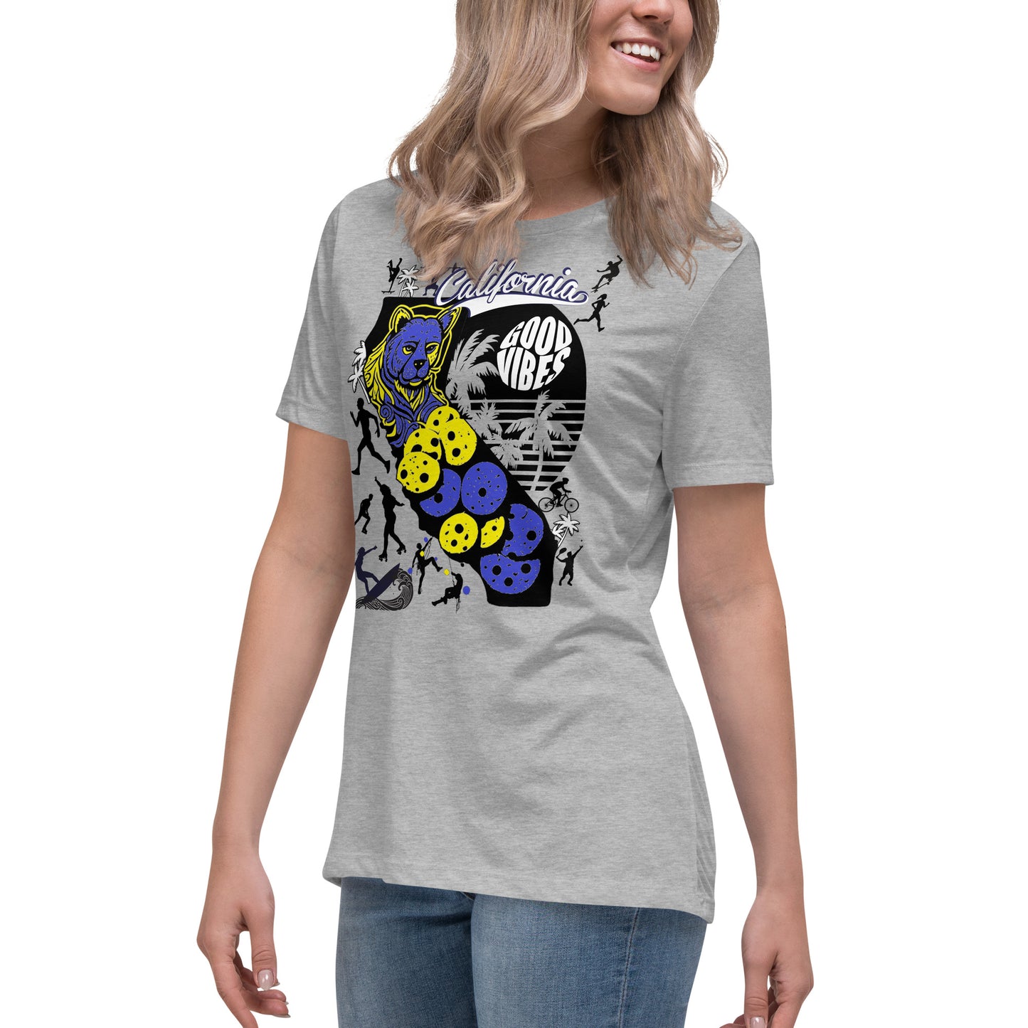 Good Vibes in California Relaxed T-Shirt