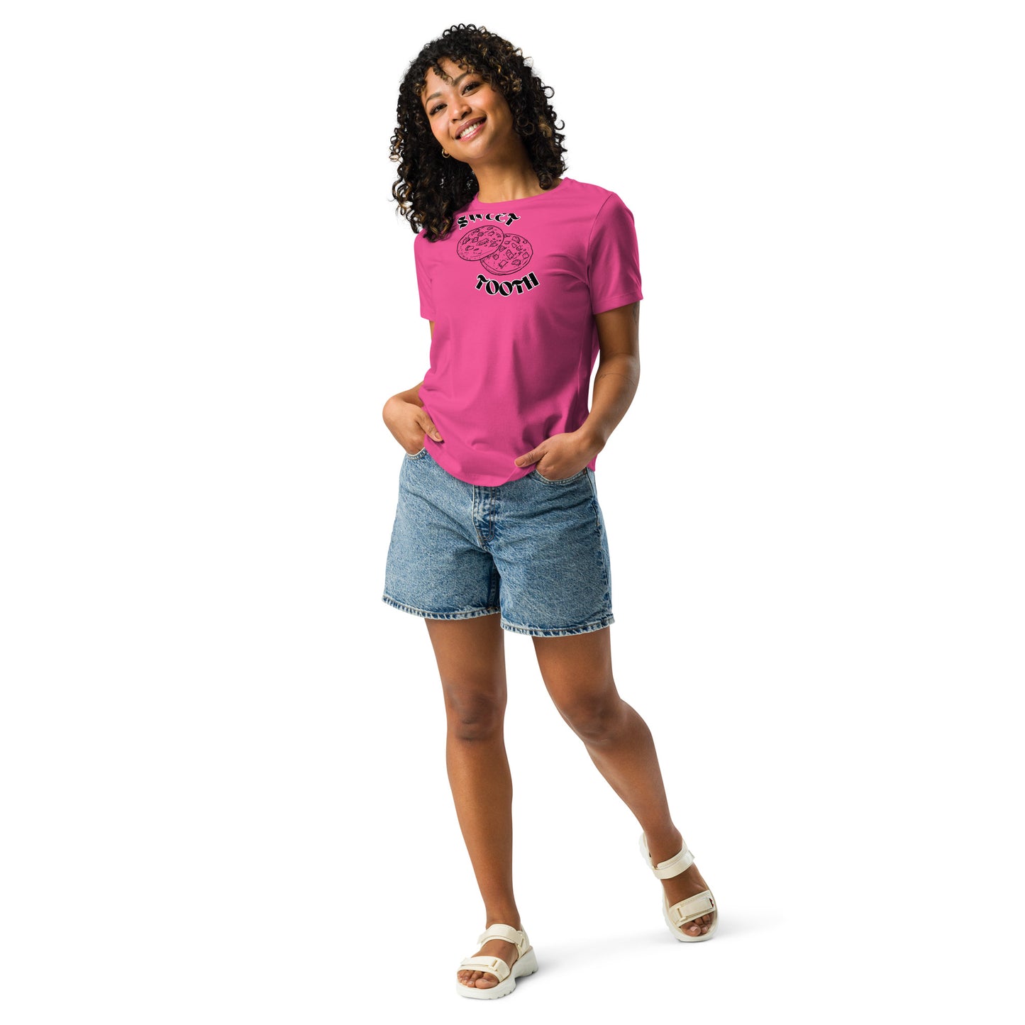 Sweet Tooth Blk Relaxed T-Shirt