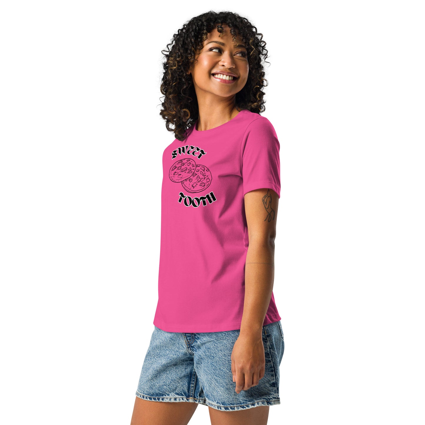 Sweet Tooth Blk Relaxed T-Shirt