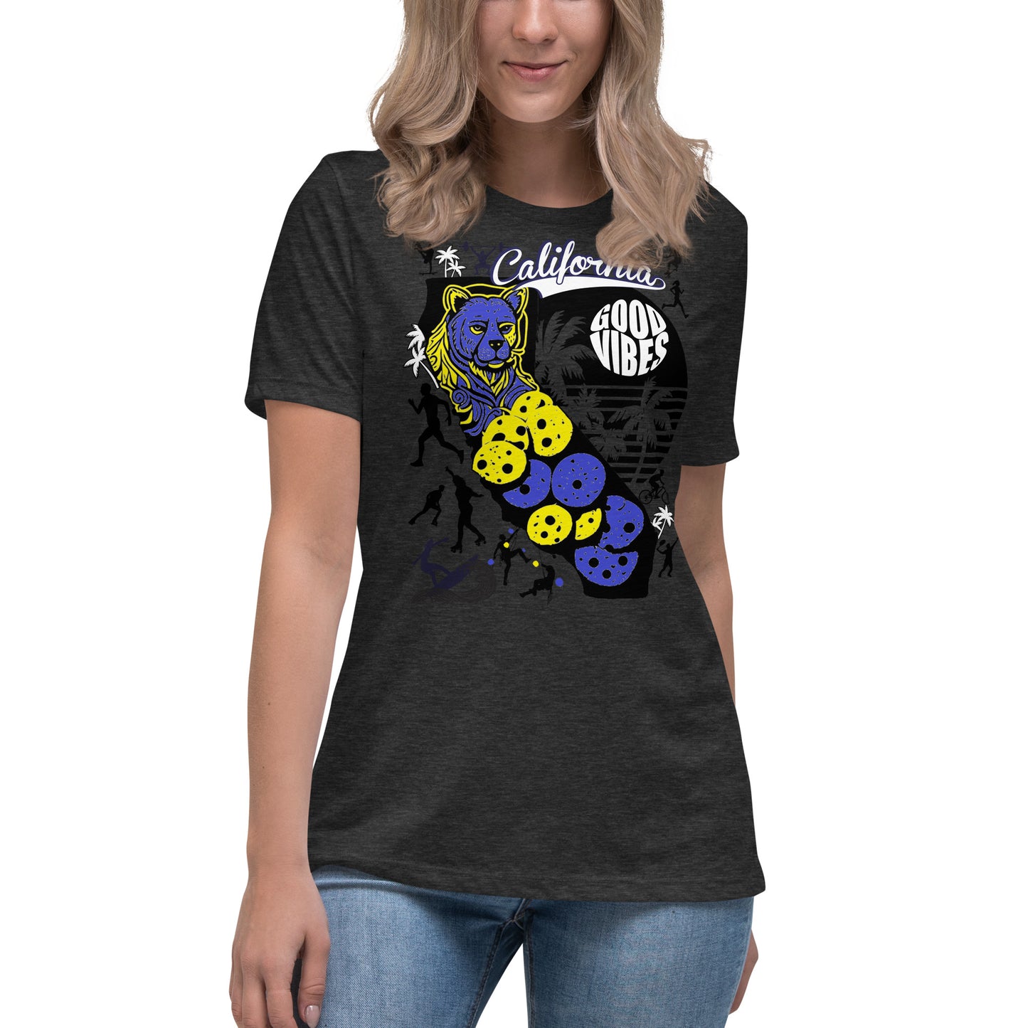 Good Vibes in California Relaxed T-Shirt