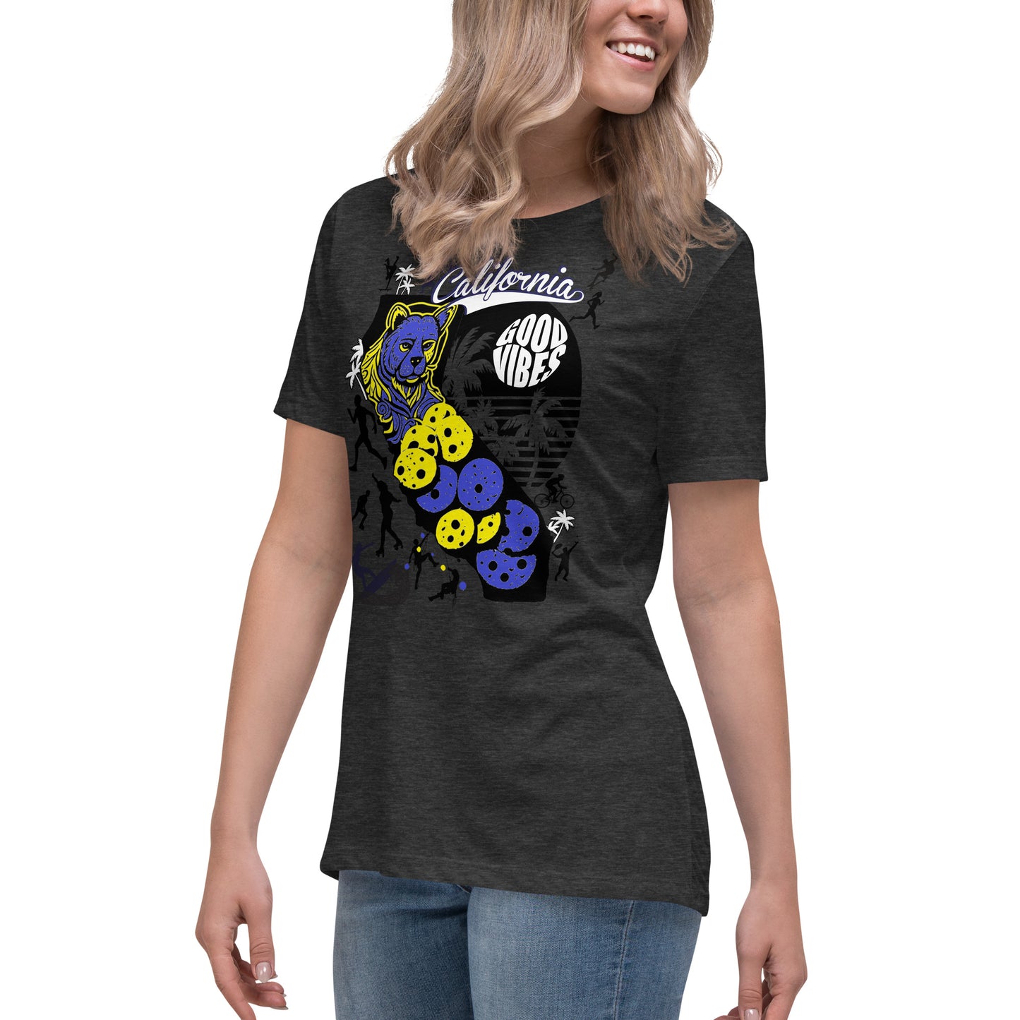 Good Vibes in California Relaxed T-Shirt