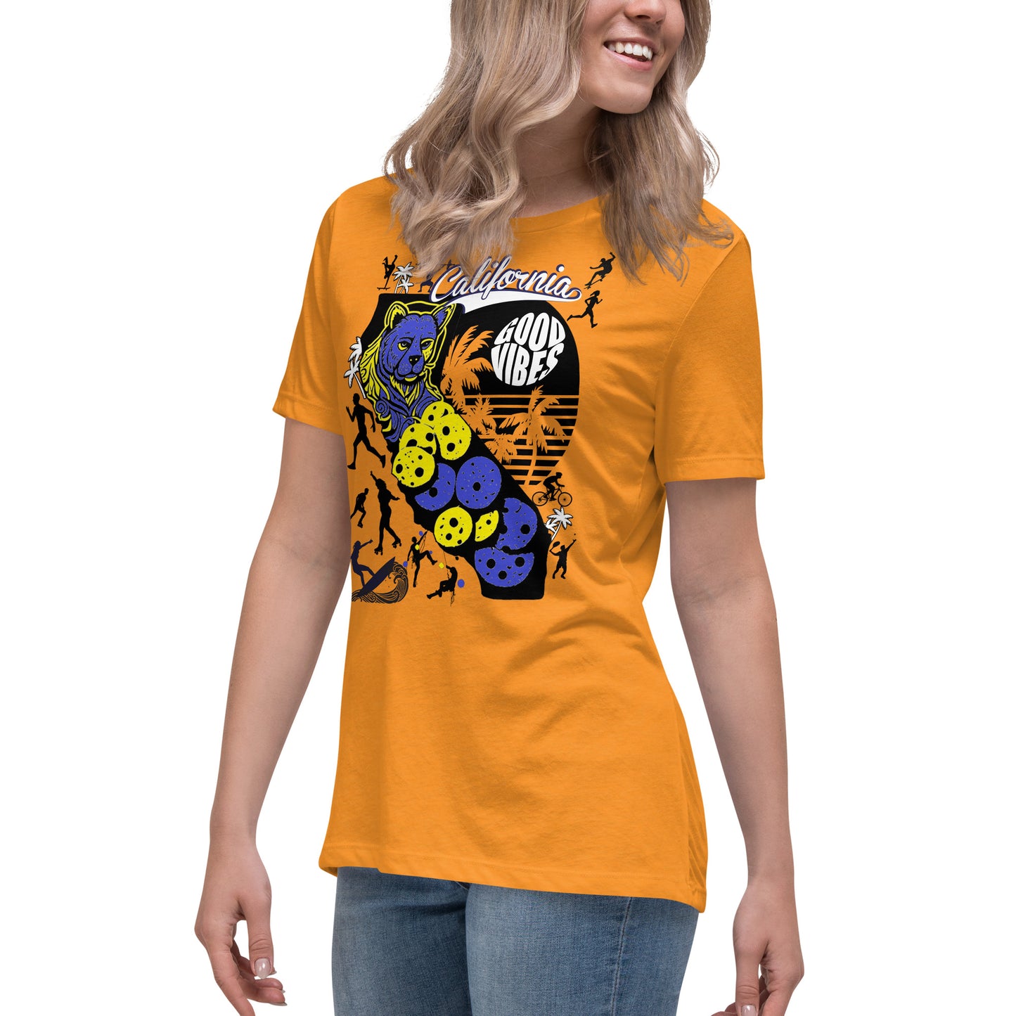 Good Vibes in California Relaxed T-Shirt