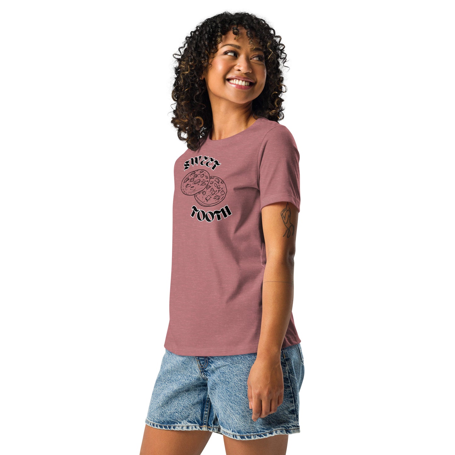 Sweet Tooth Blk Relaxed T-Shirt