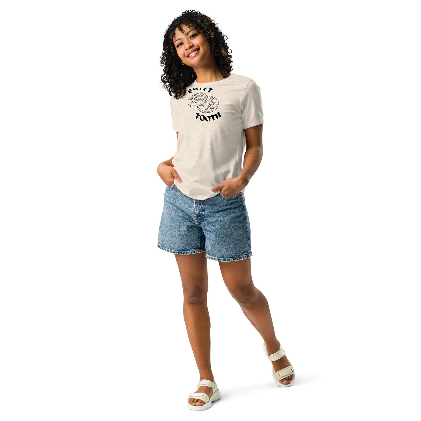 Sweet Tooth Blk Relaxed T-Shirt