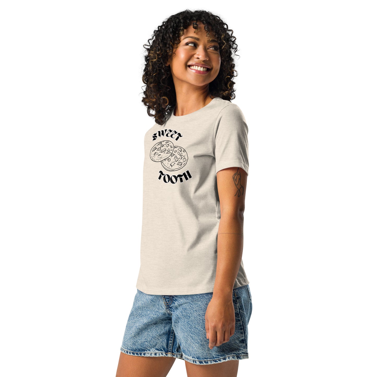 Sweet Tooth Blk Relaxed T-Shirt