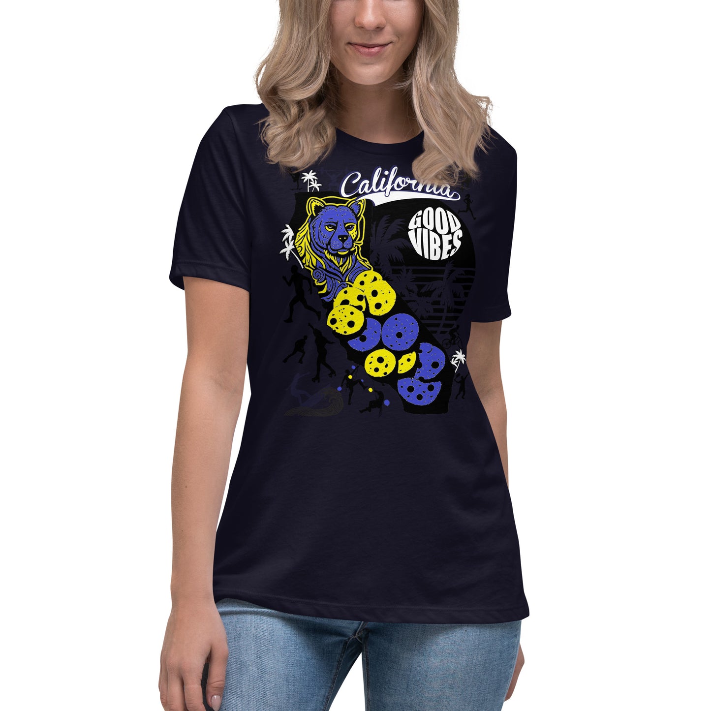 Good Vibes in California Relaxed T-Shirt