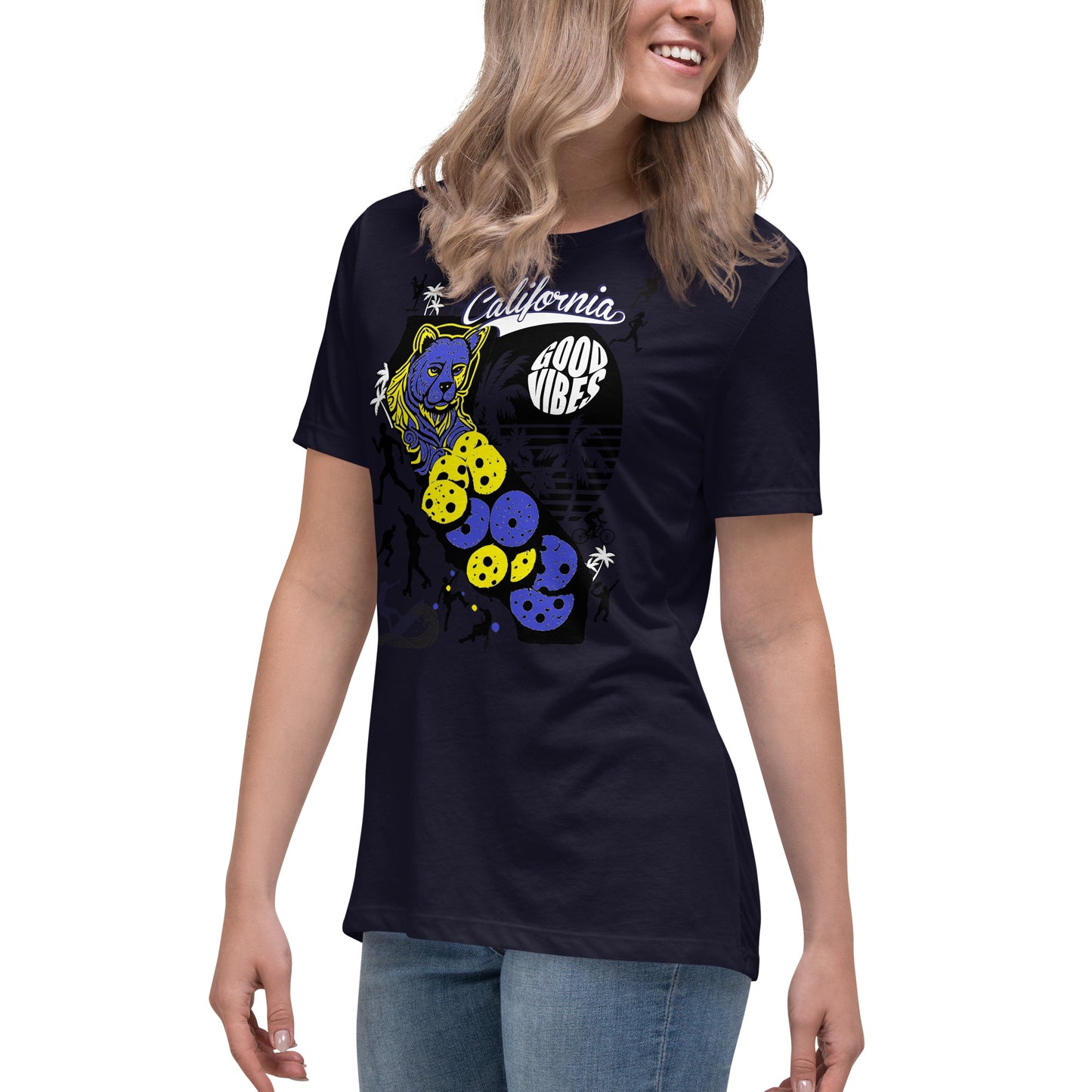 Good Vibes in California Relaxed T-Shirt