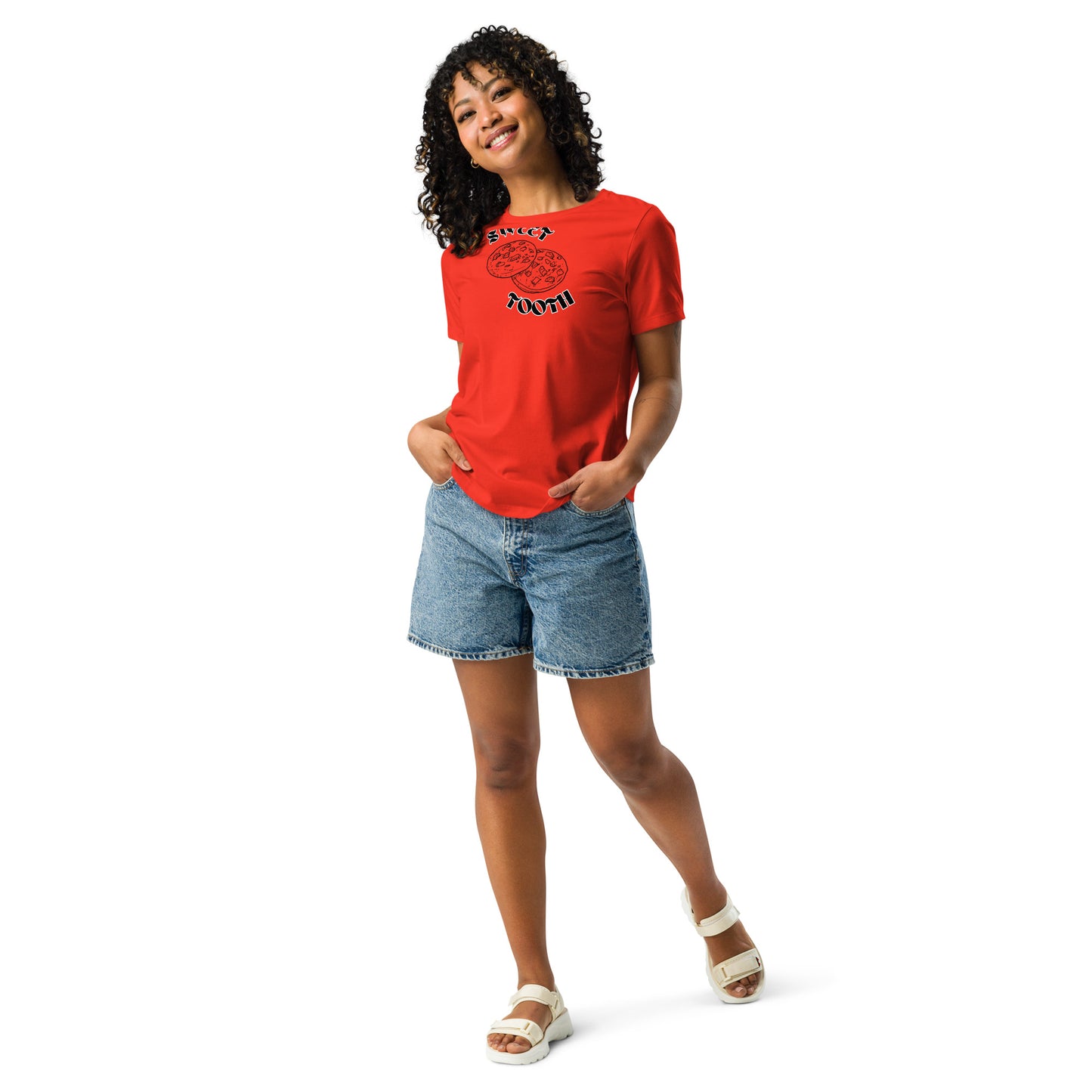 Sweet Tooth Blk Relaxed T-Shirt