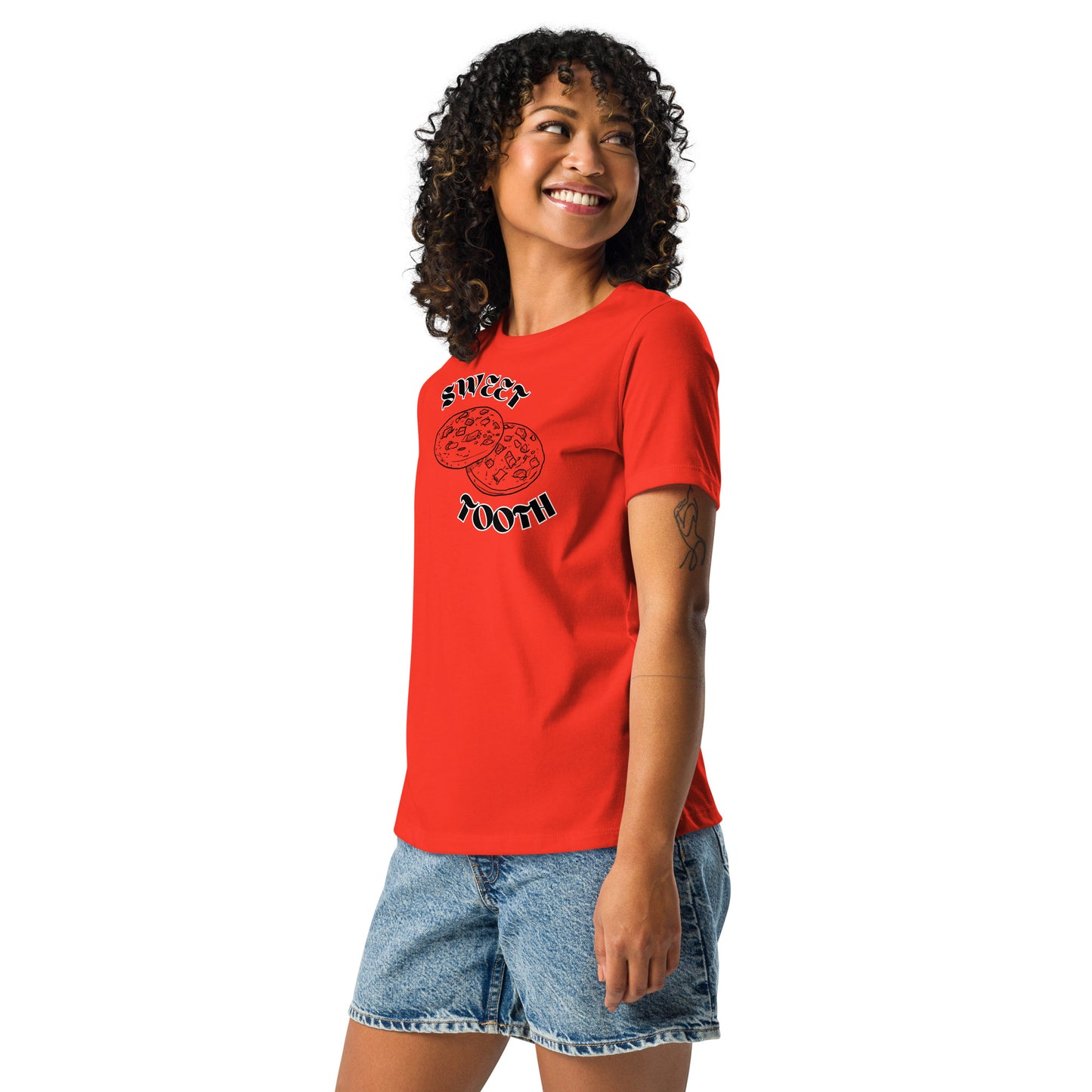 Sweet Tooth Blk Relaxed T-Shirt
