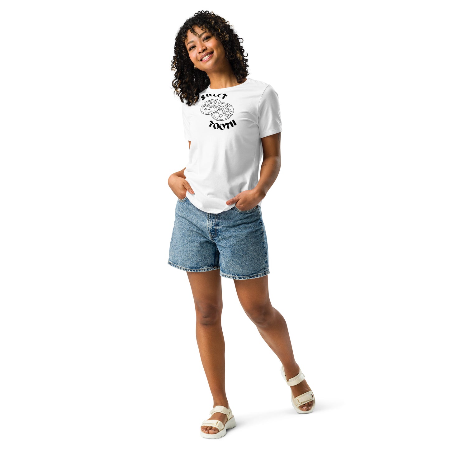 Sweet Tooth Blk Relaxed T-Shirt