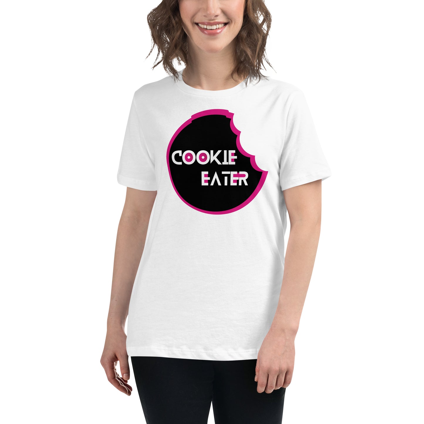 Cookie Eater Game Relaxed T-Shirt