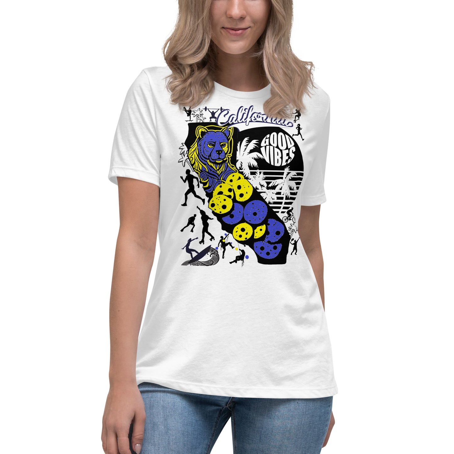 Good Vibes in California Relaxed T-Shirt