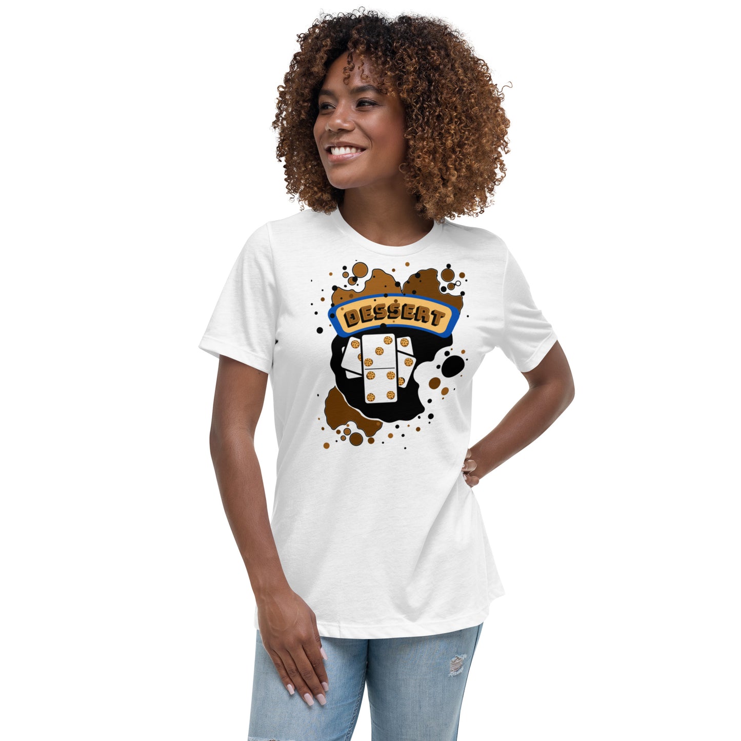 Dessert Dominos Relaxed T-Shirt