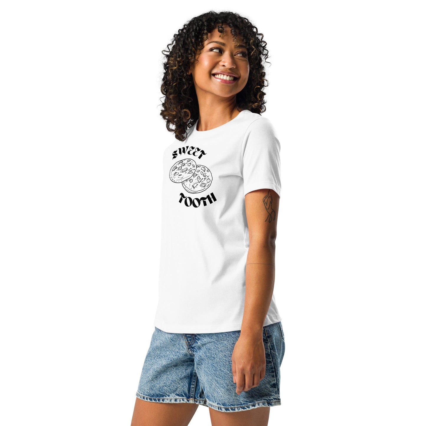 Sweet Tooth Blk Relaxed T-Shirt