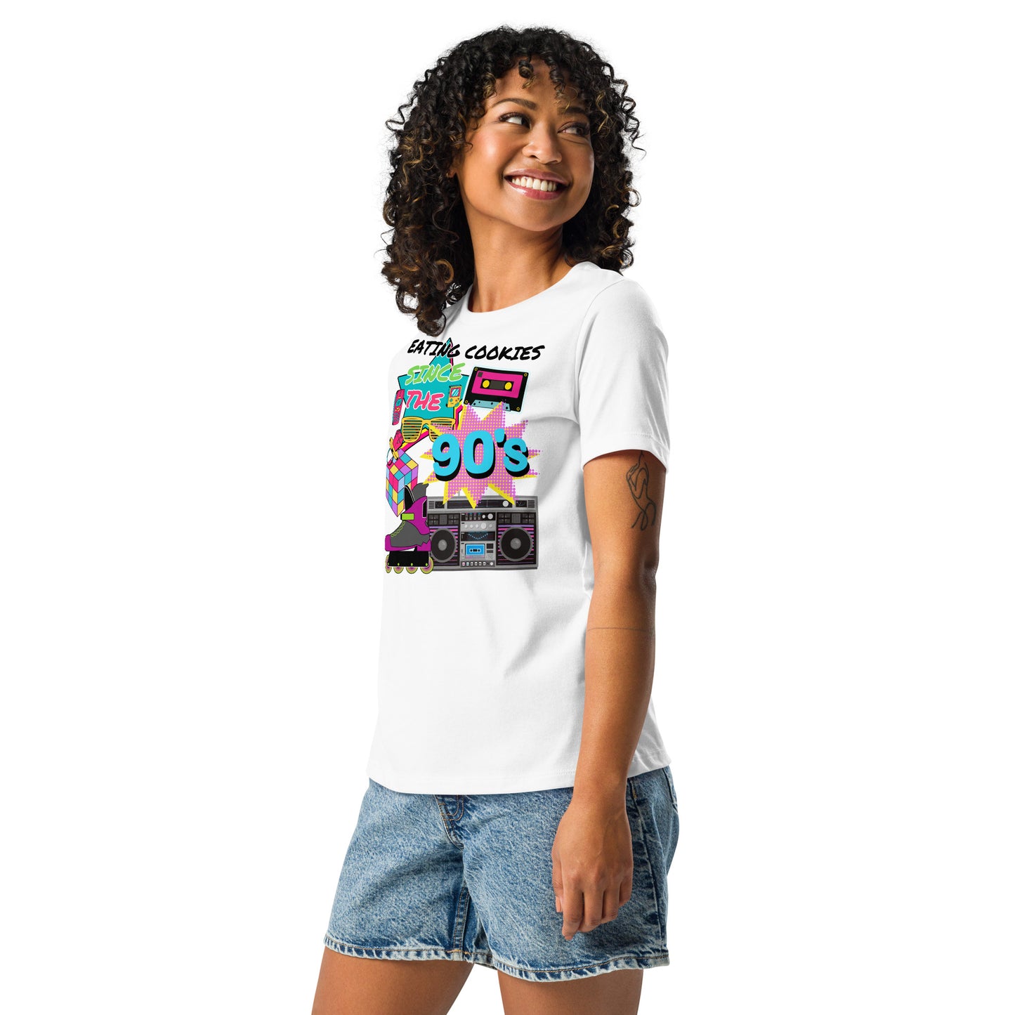 90's Cookie Eating Relaxed T-Shirt