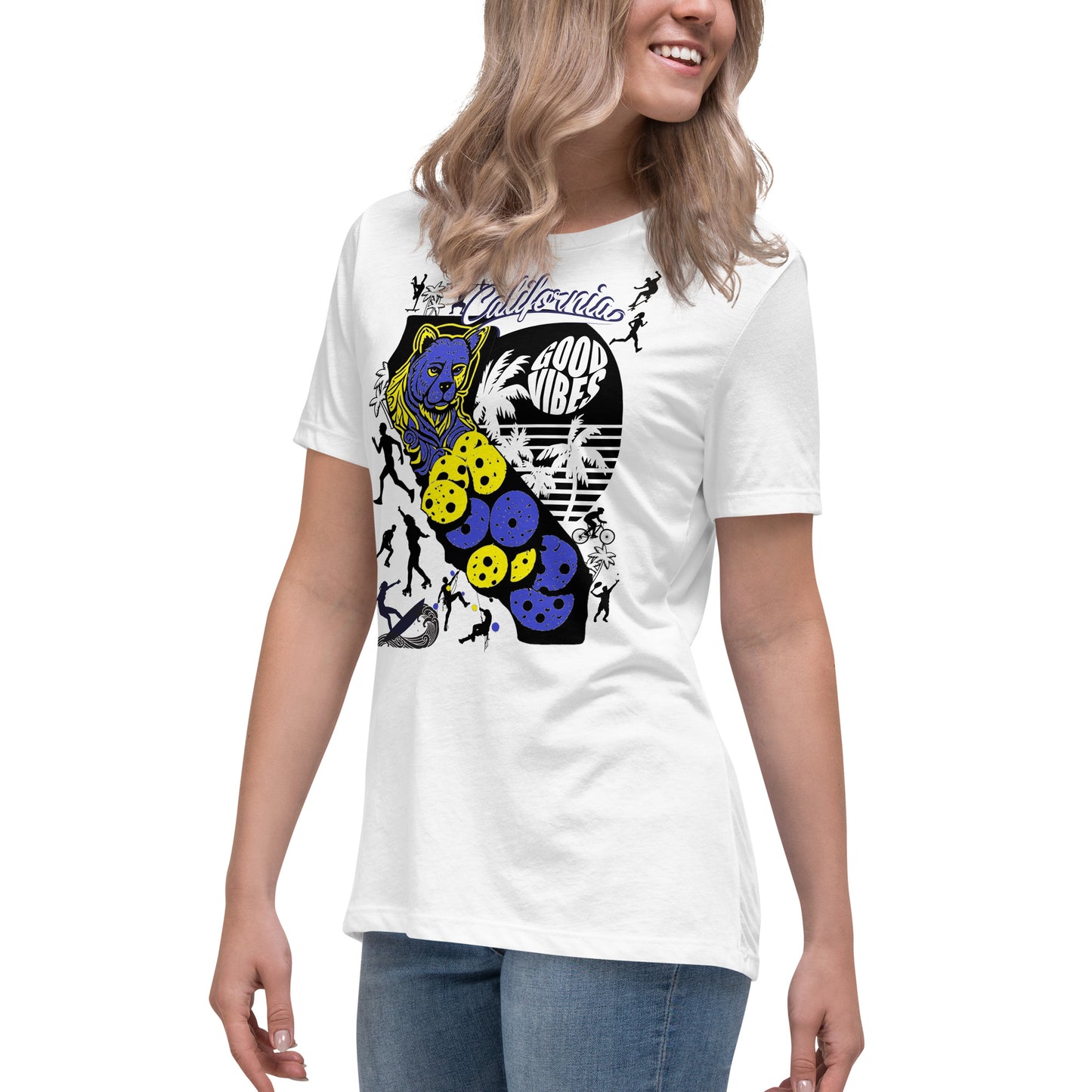 Good Vibes in California Relaxed T-Shirt