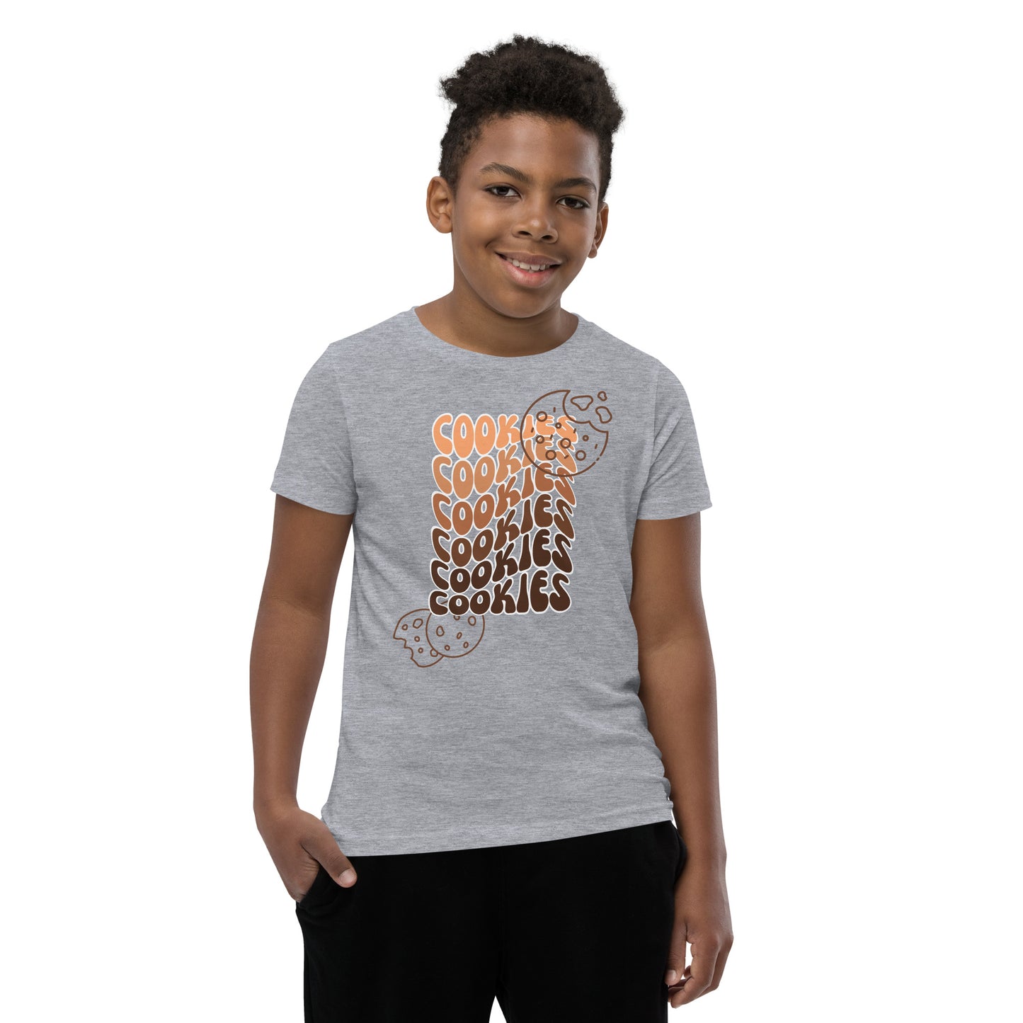 Brown Faded Cookies T-Shirt