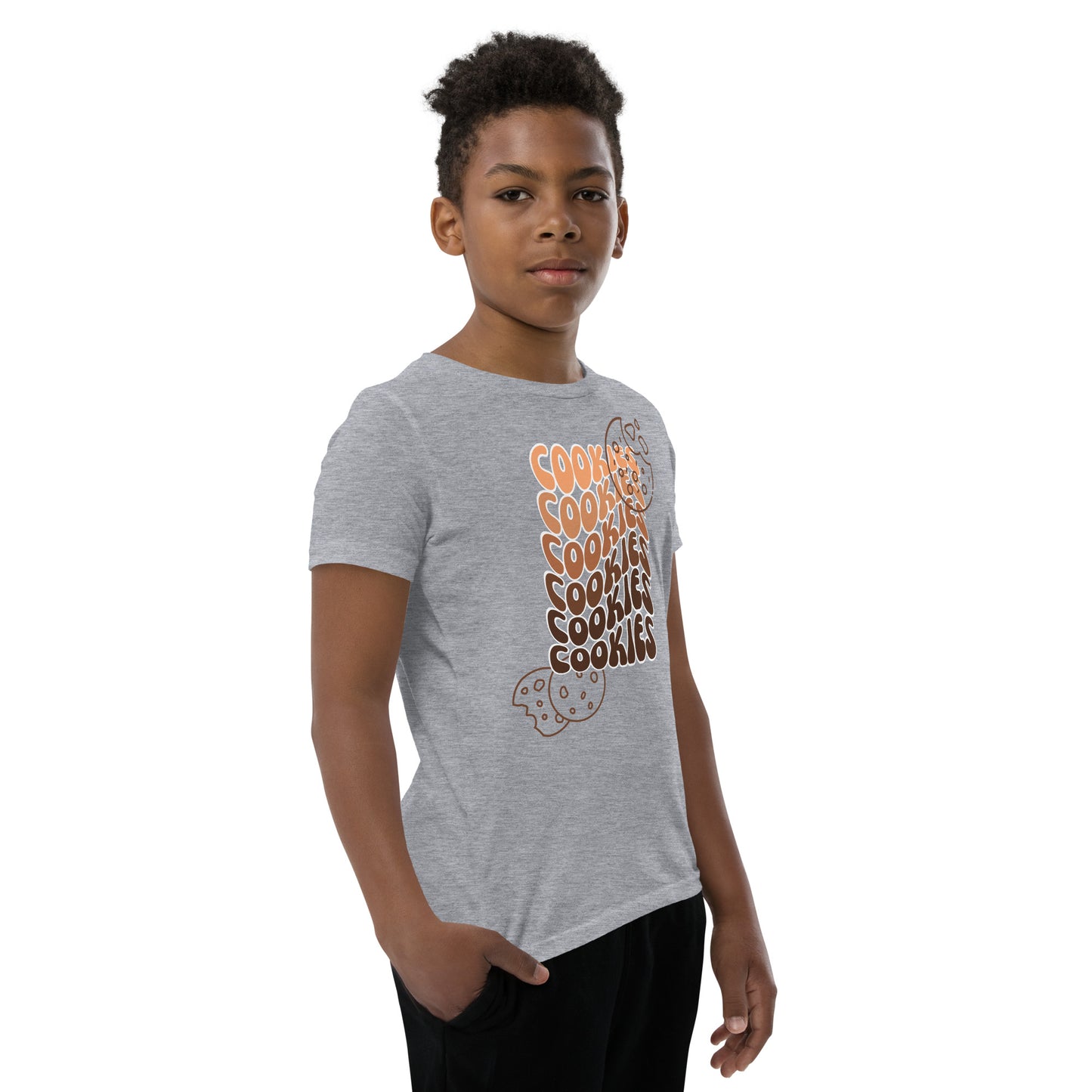 Brown Faded Cookies T-Shirt
