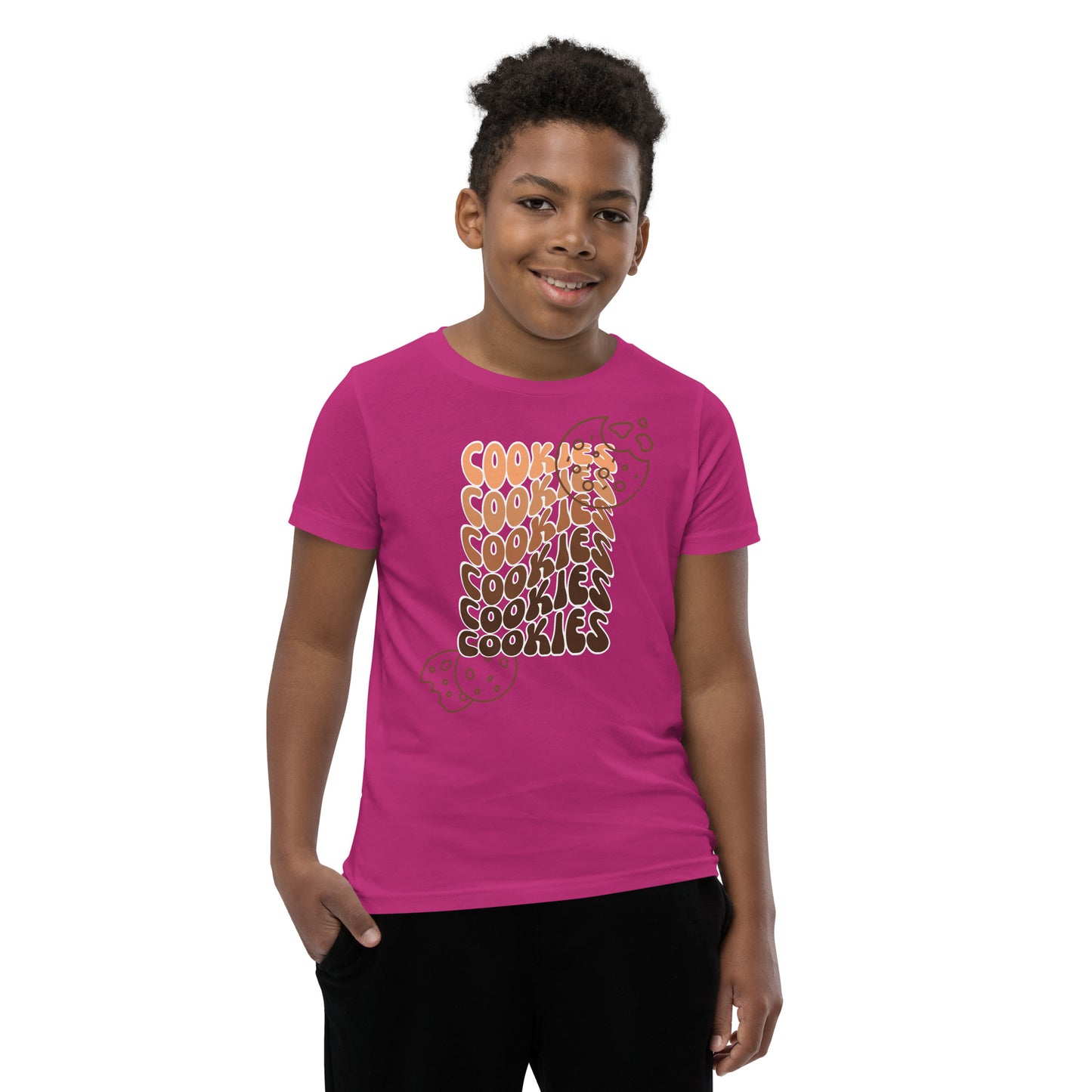 Brown Faded Cookies T-Shirt