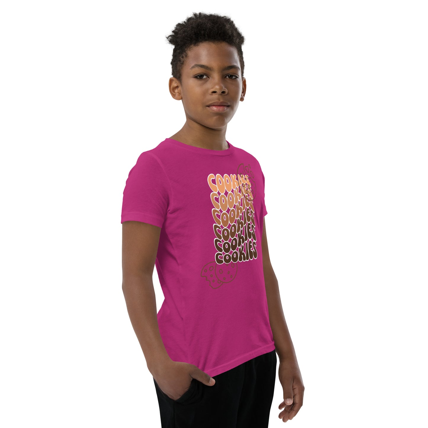 Brown Faded Cookies T-Shirt