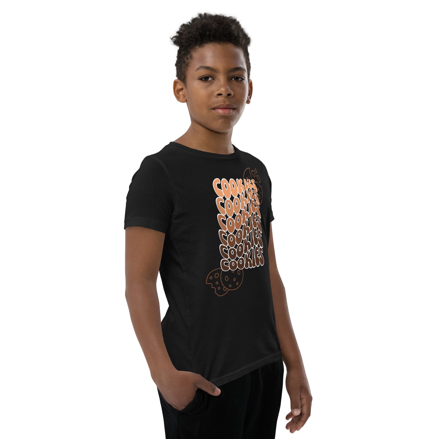 Brown Faded Cookies T-Shirt