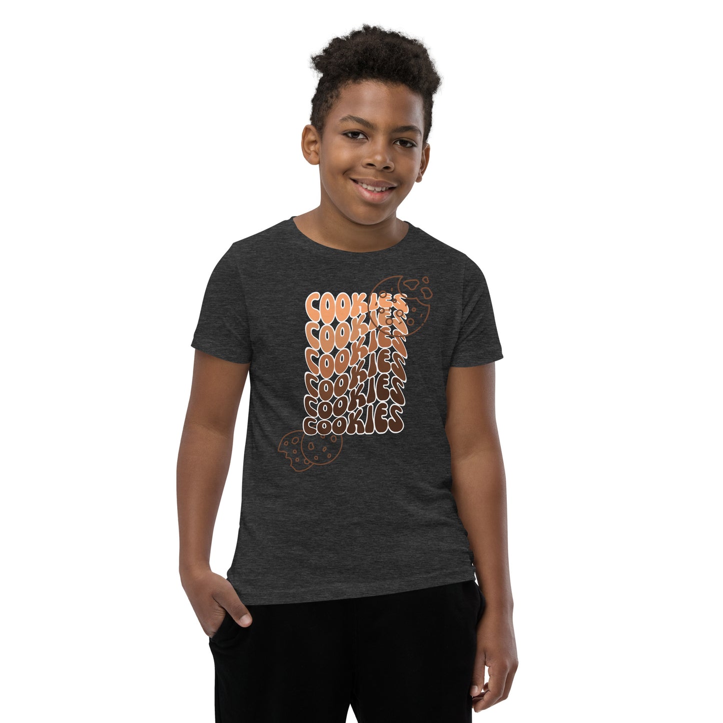 Brown Faded Cookies T-Shirt