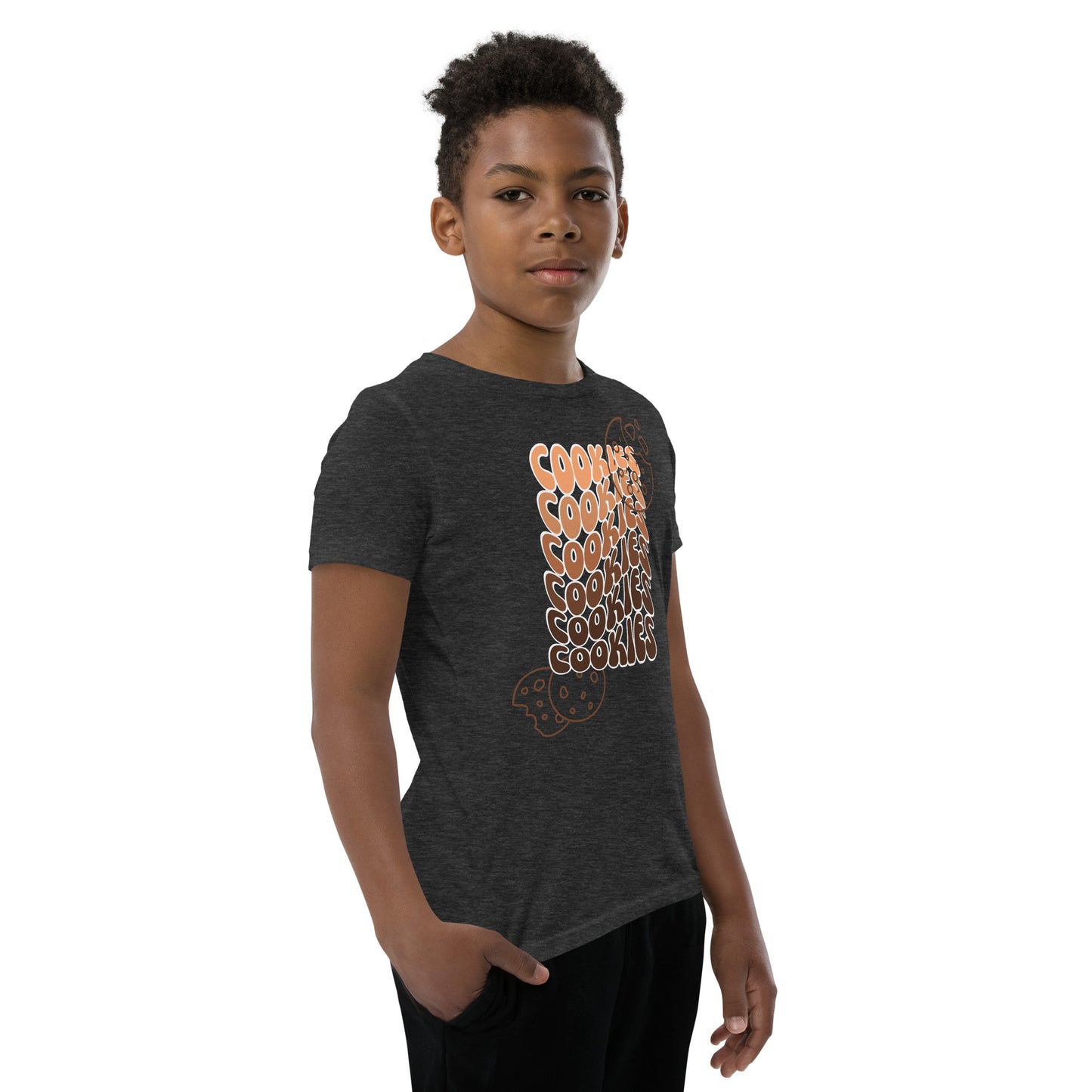 Brown Faded Cookies T-Shirt