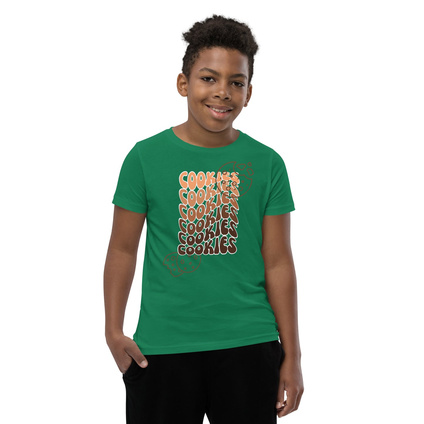 Brown Faded Cookies T-Shirt