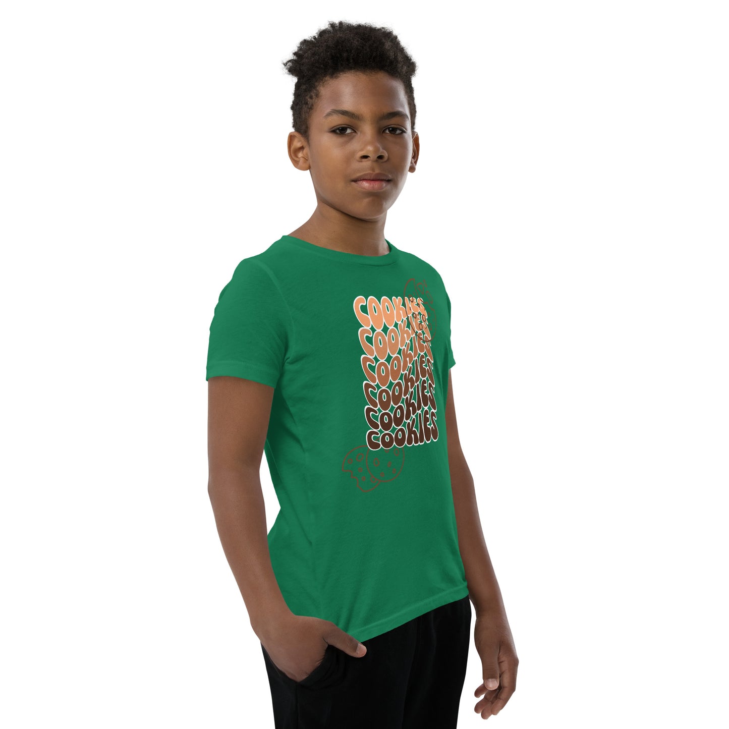 Brown Faded Cookies T-Shirt