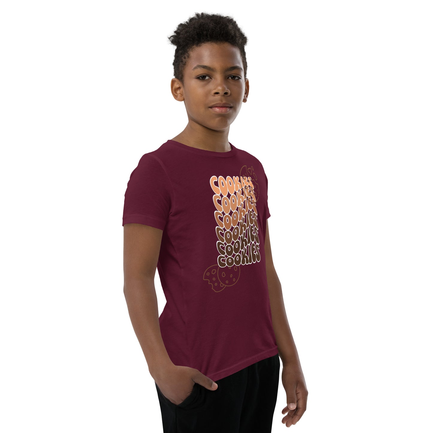 Brown Faded Cookies T-Shirt