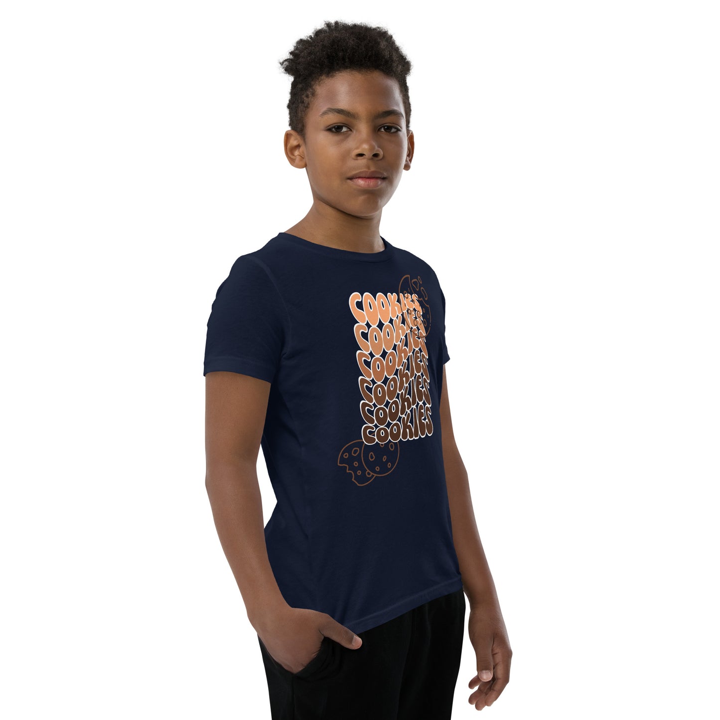 Brown Faded Cookies T-Shirt