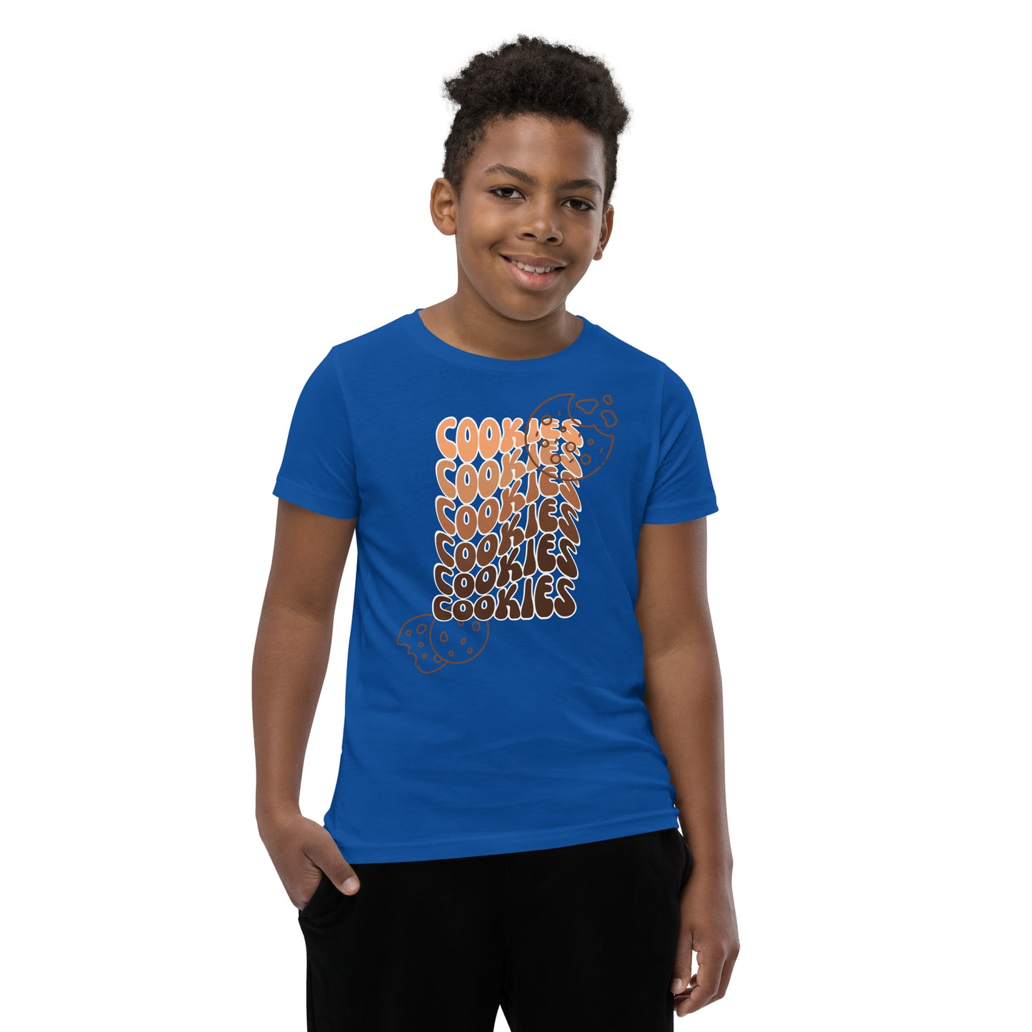 Brown Faded Cookies T-Shirt