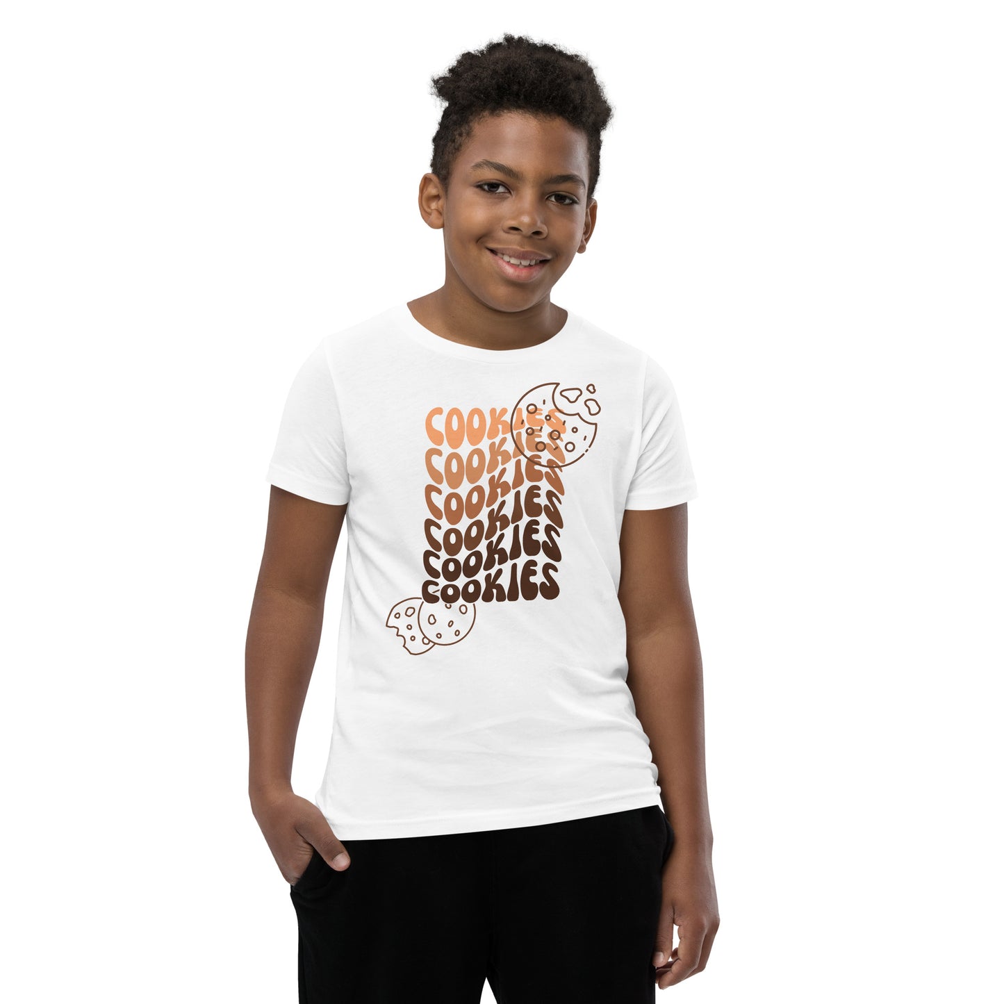 Brown Faded Cookies T-Shirt