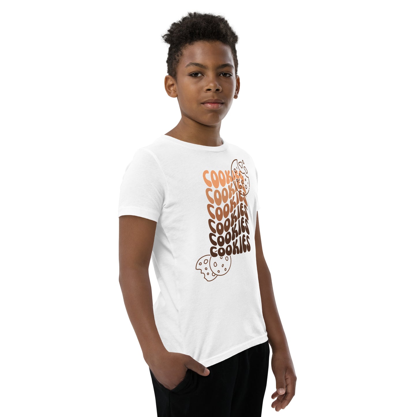 Brown Faded Cookies T-Shirt