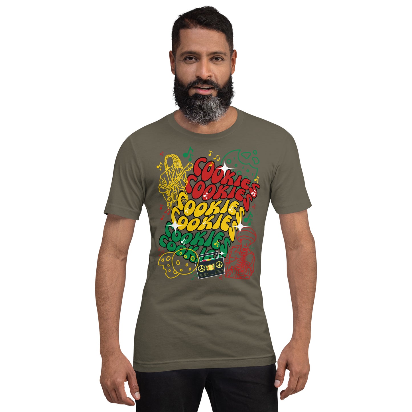 Rasta Wavy Cookies T-shirt
