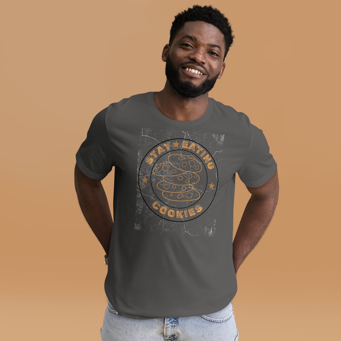 Stay Eating Cookies Blk T-shirt