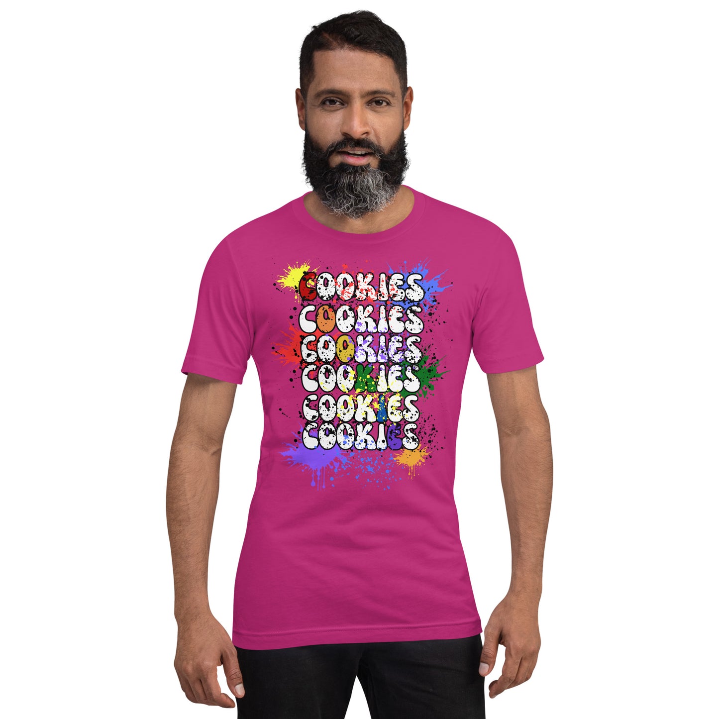 Cookies Splatter Paint T-shirt