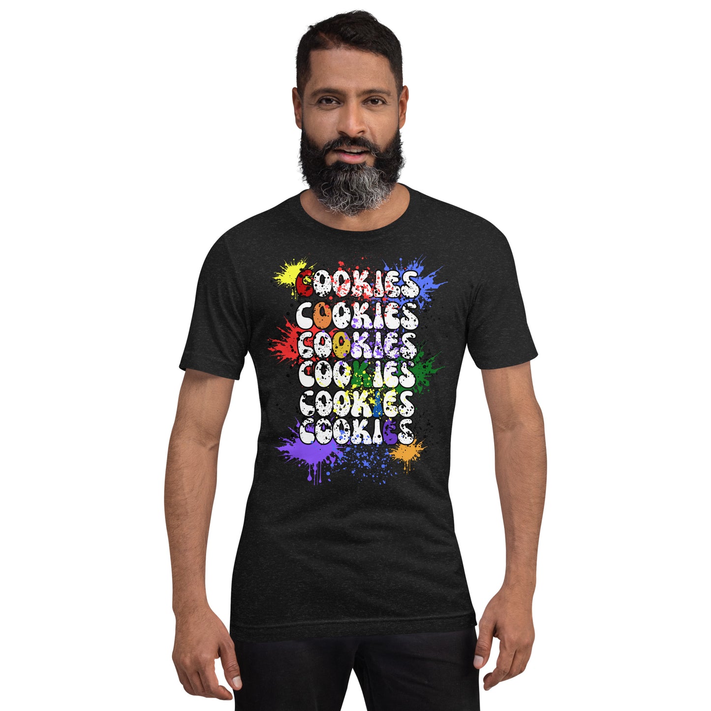 Cookies Splatter Paint T-shirt