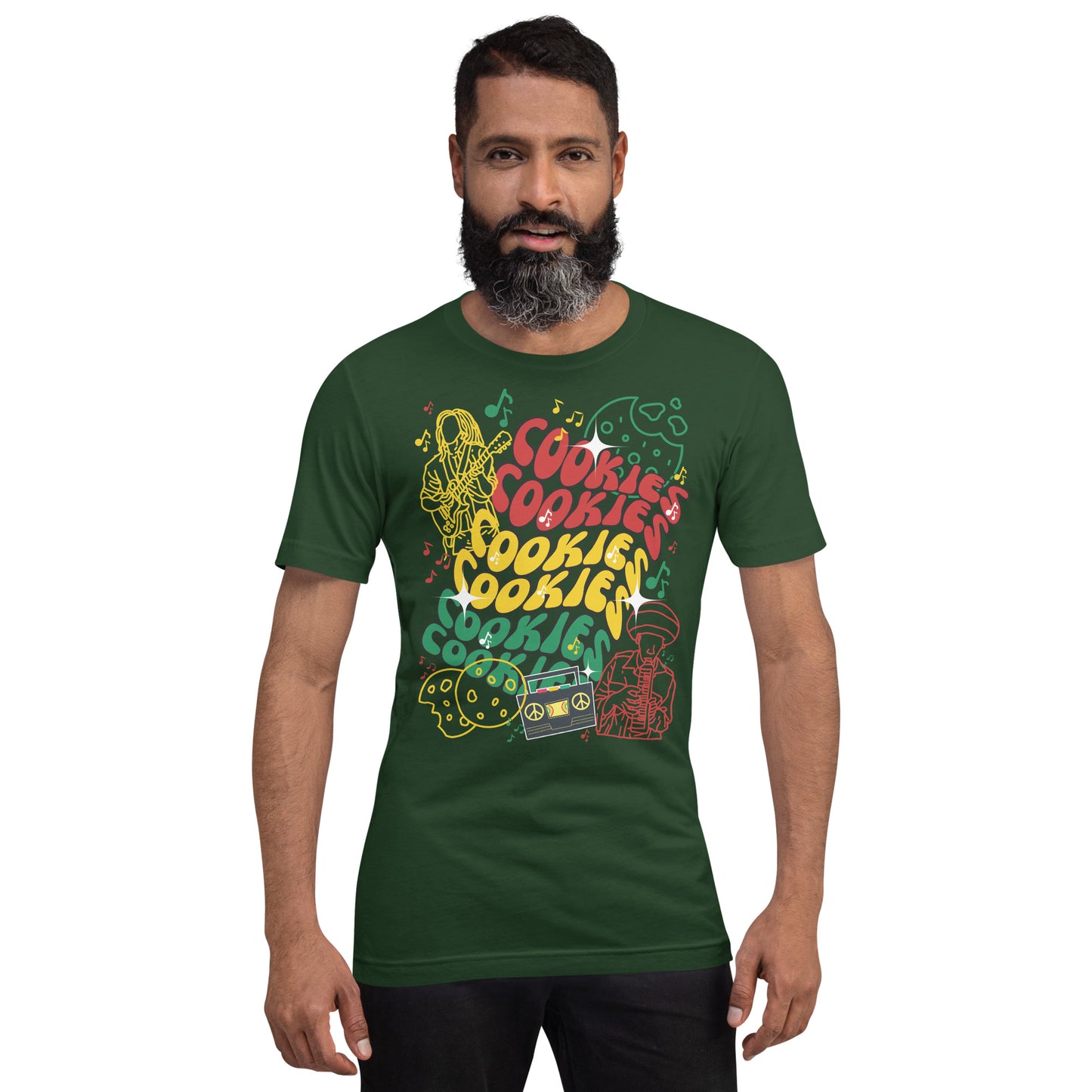 Rasta Wavy Cookies T-shirt