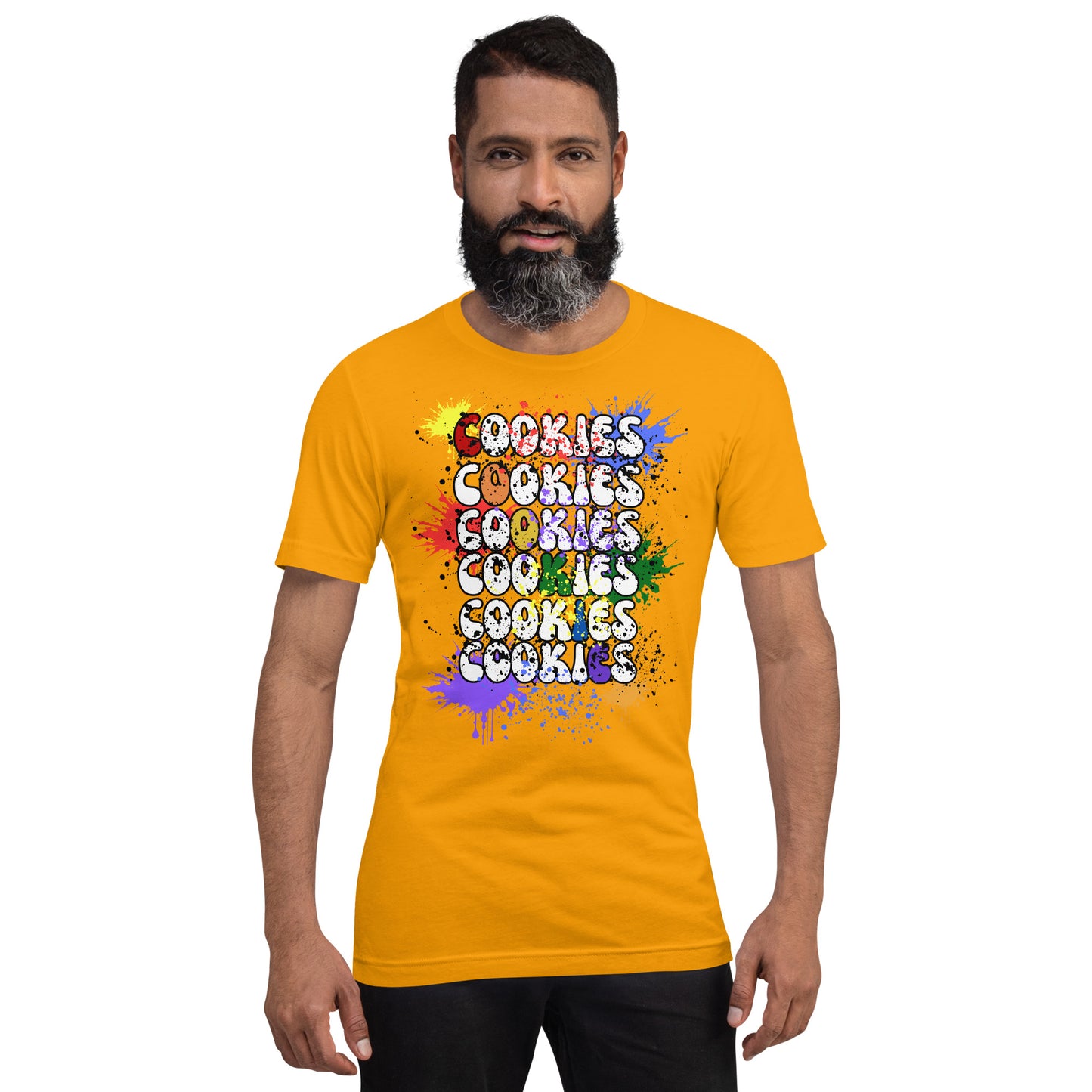 Cookies Splatter Paint T-shirt