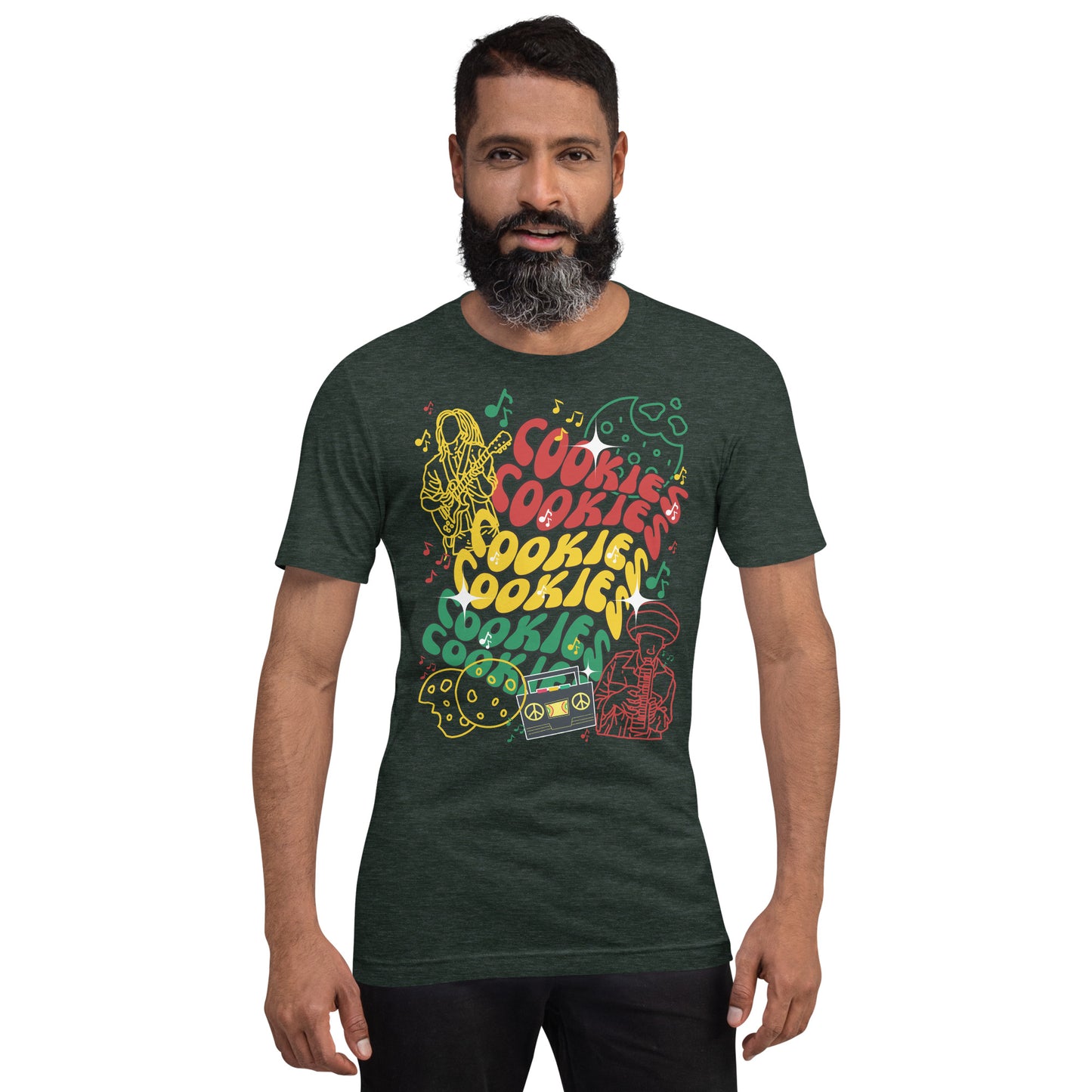Rasta Wavy Cookies T-shirt