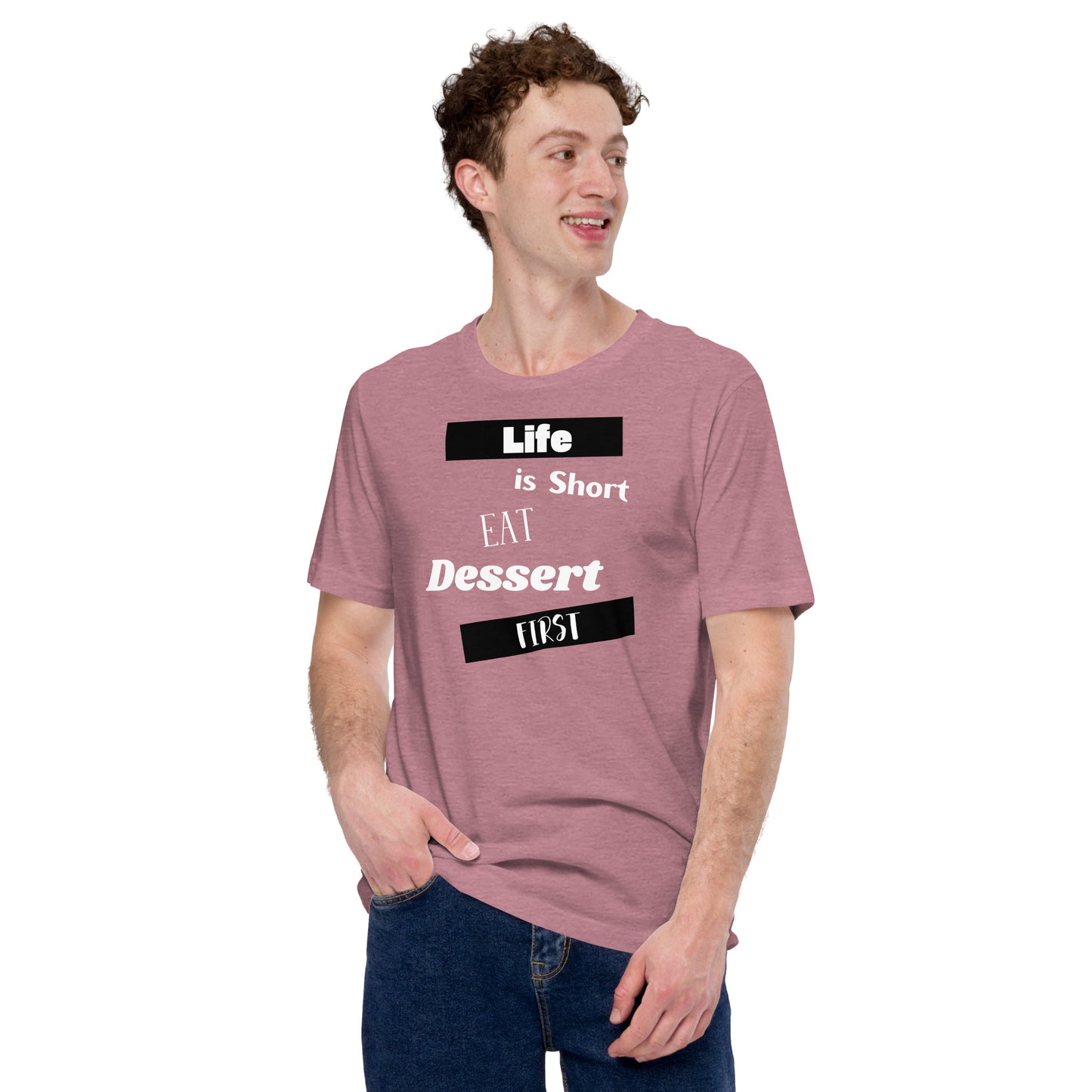 Life is Short Heather T-shirt