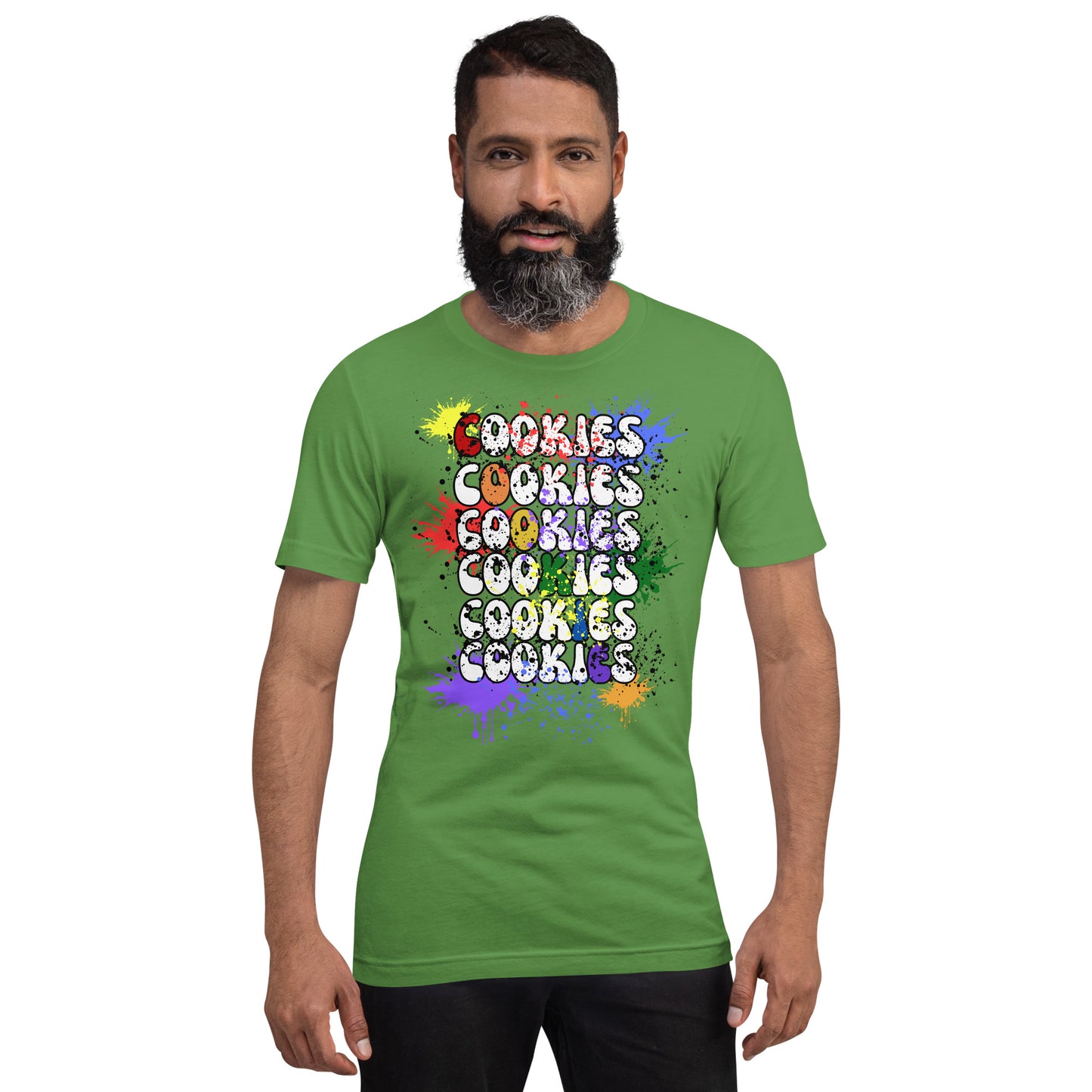 Cookies Splatter Paint T-shirt