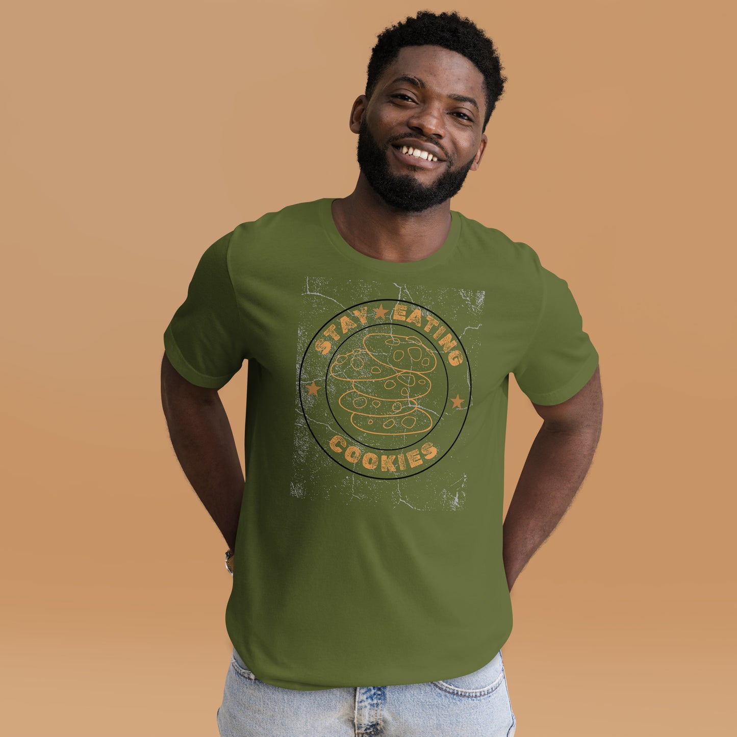 Stay Eating Cookies Blk T-shirt