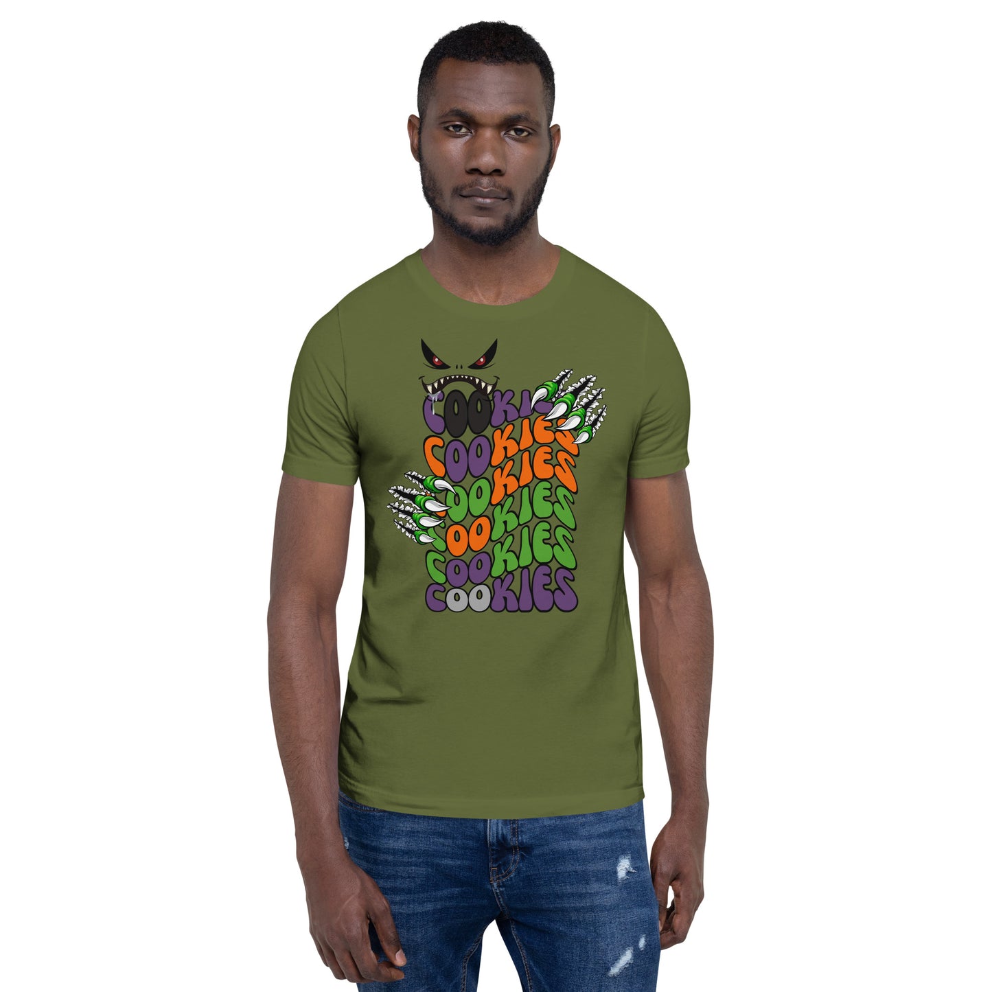 Halloween Cookie Monster T-shirt
