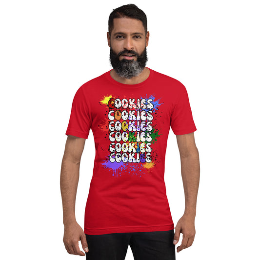 Cookies Splatter Paint T-shirt